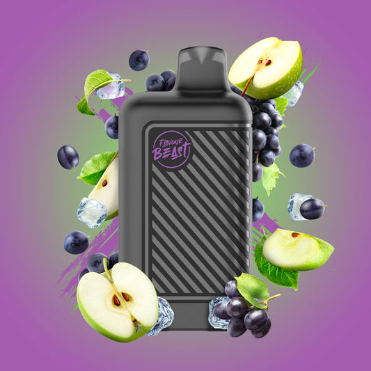 Flavour Beast Beast Mode 8K Disposable - Grapplin’ Grape Sour Apple Iced