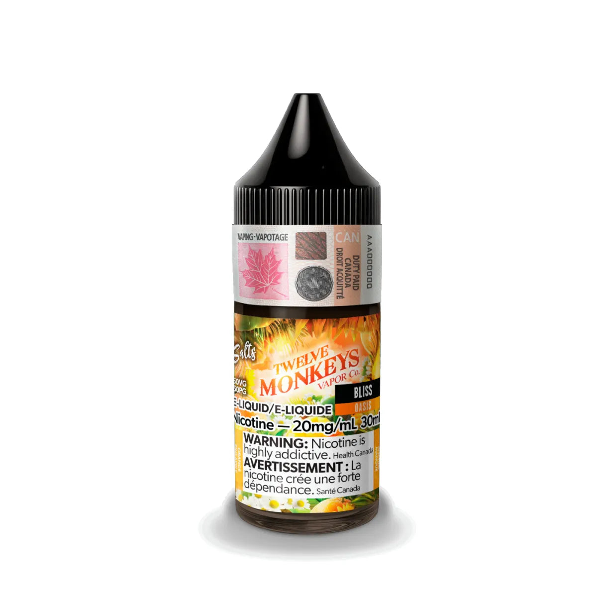 Twelve Monkeys Salts - Bliss (30mL)