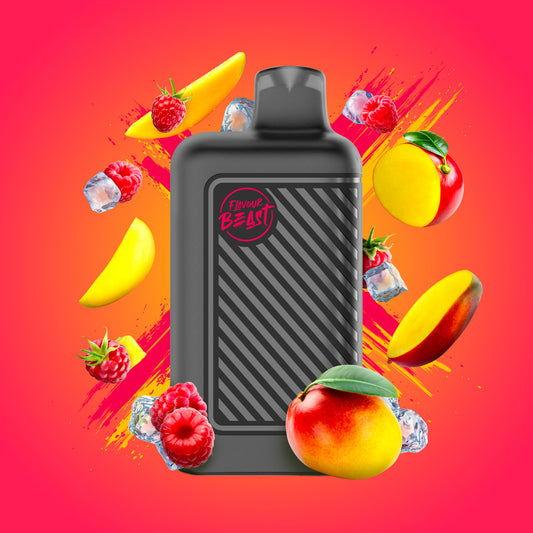 Flavour Beast Beast Mode 8K Disposable - Ragin' Razz Mango Iced