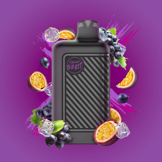 Flavour Beast Beast Mode 8K Disposable - Groovy Grape Passionfruit Iced