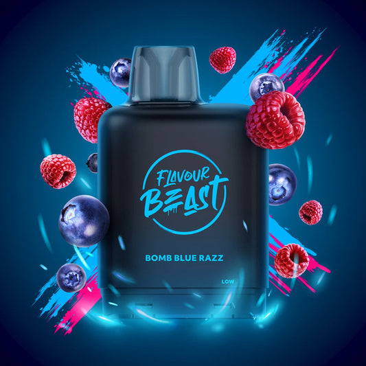 Level X Boost Pod - Flavour Beast - Bomb Blue Razz