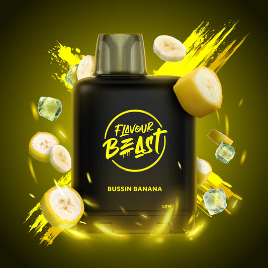 Level X Boost Pod - Flavour Beast - Bussin Banana Iced