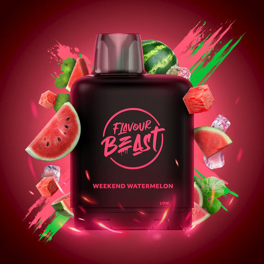 Level X Boost Pod - Flavour Beast - Weekend Watermelon Iced