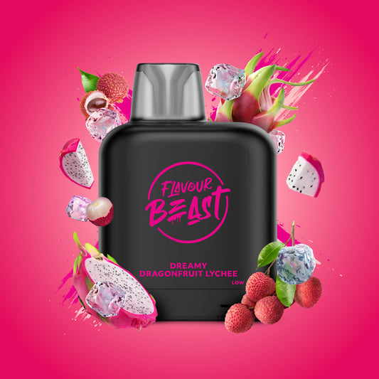 Level X Flavour Beast Pod - Dreamy Dragonfruit Lychee Iced