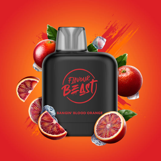 Level X Flavour Beast Pod - Bangin' Blood Orange Iced